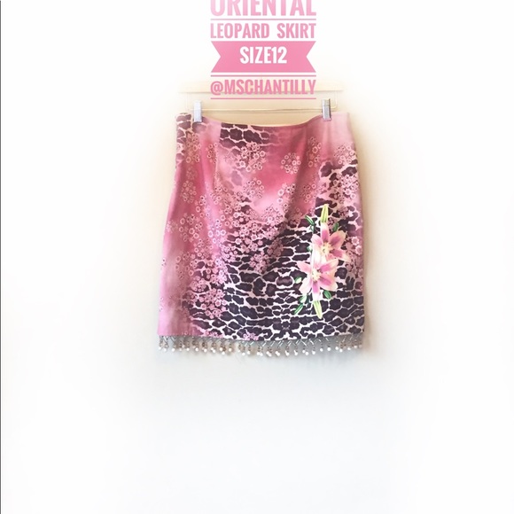 Linda Seagal Vintage Skirt Size 12 Beautiful - Picture 2 of 4